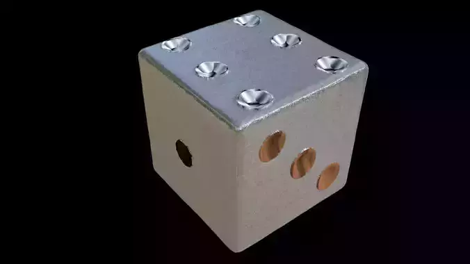 DICE WORKING IN CINEMA 4D