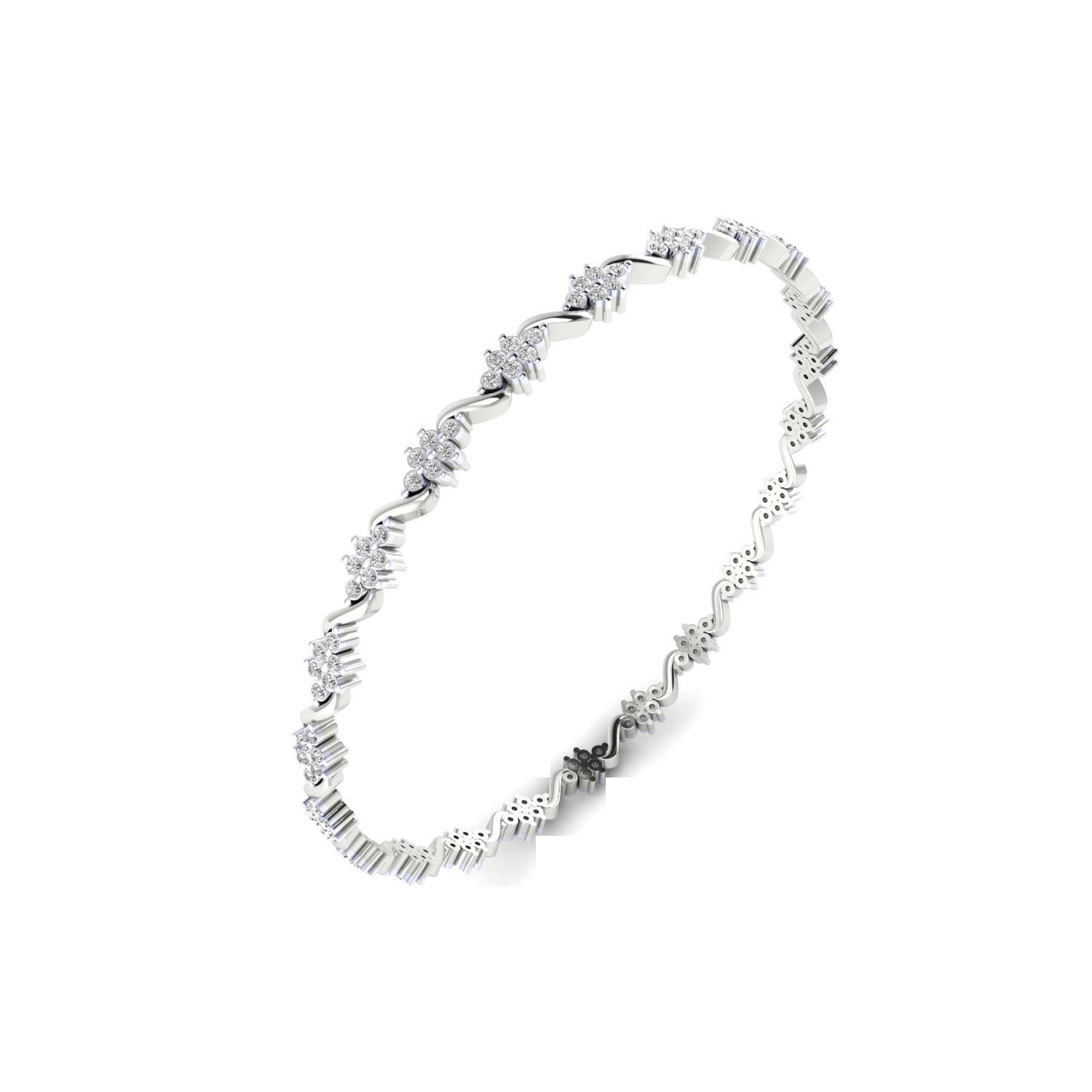 Women bengal-bracelet 3dm render detail 3D print model 3D print model_3