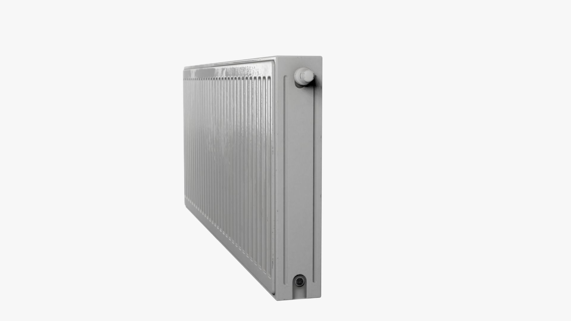 Panel radiator Low-poly 3D model_12
