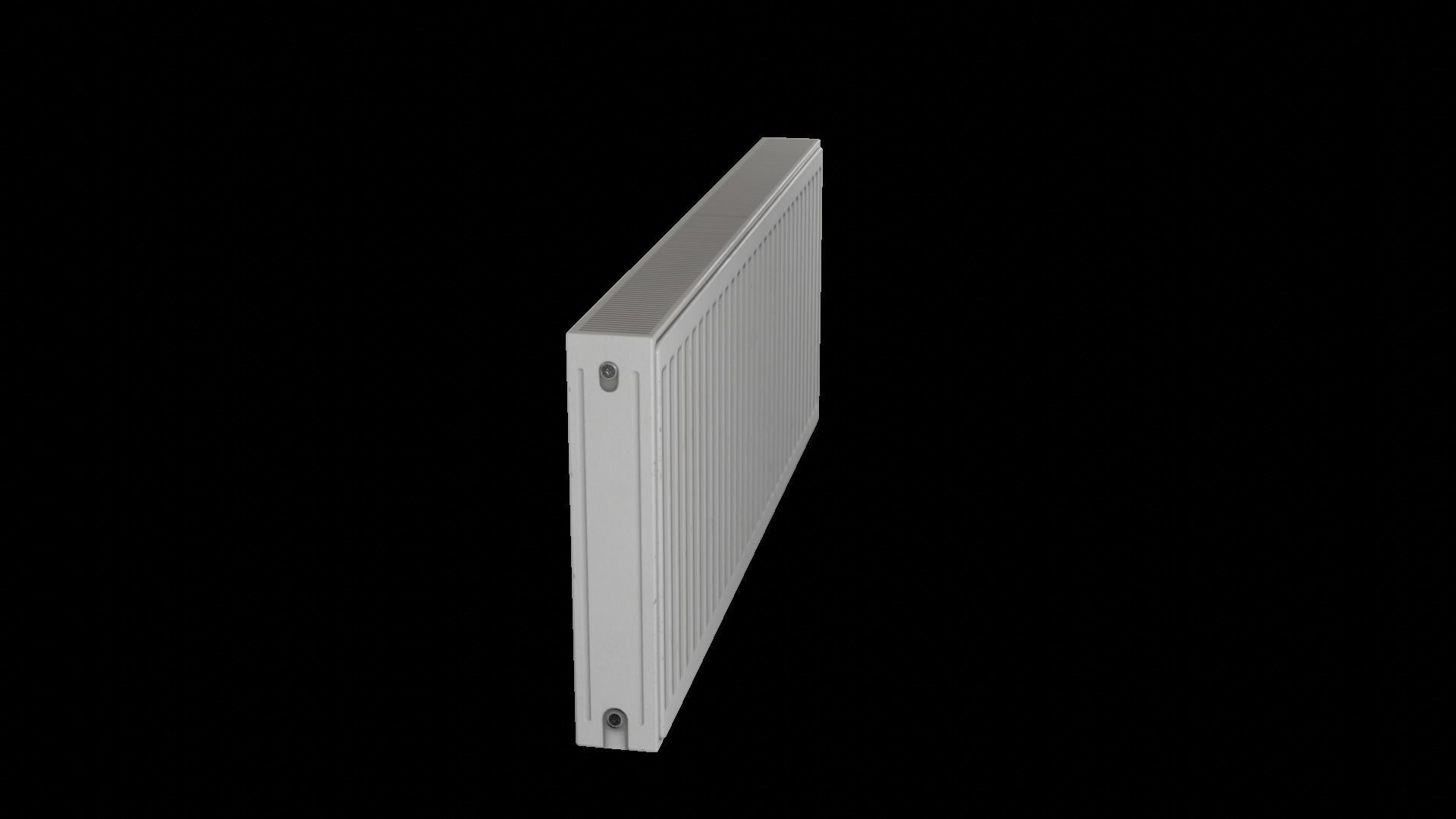 Panel radiator Low-poly 3D model_24