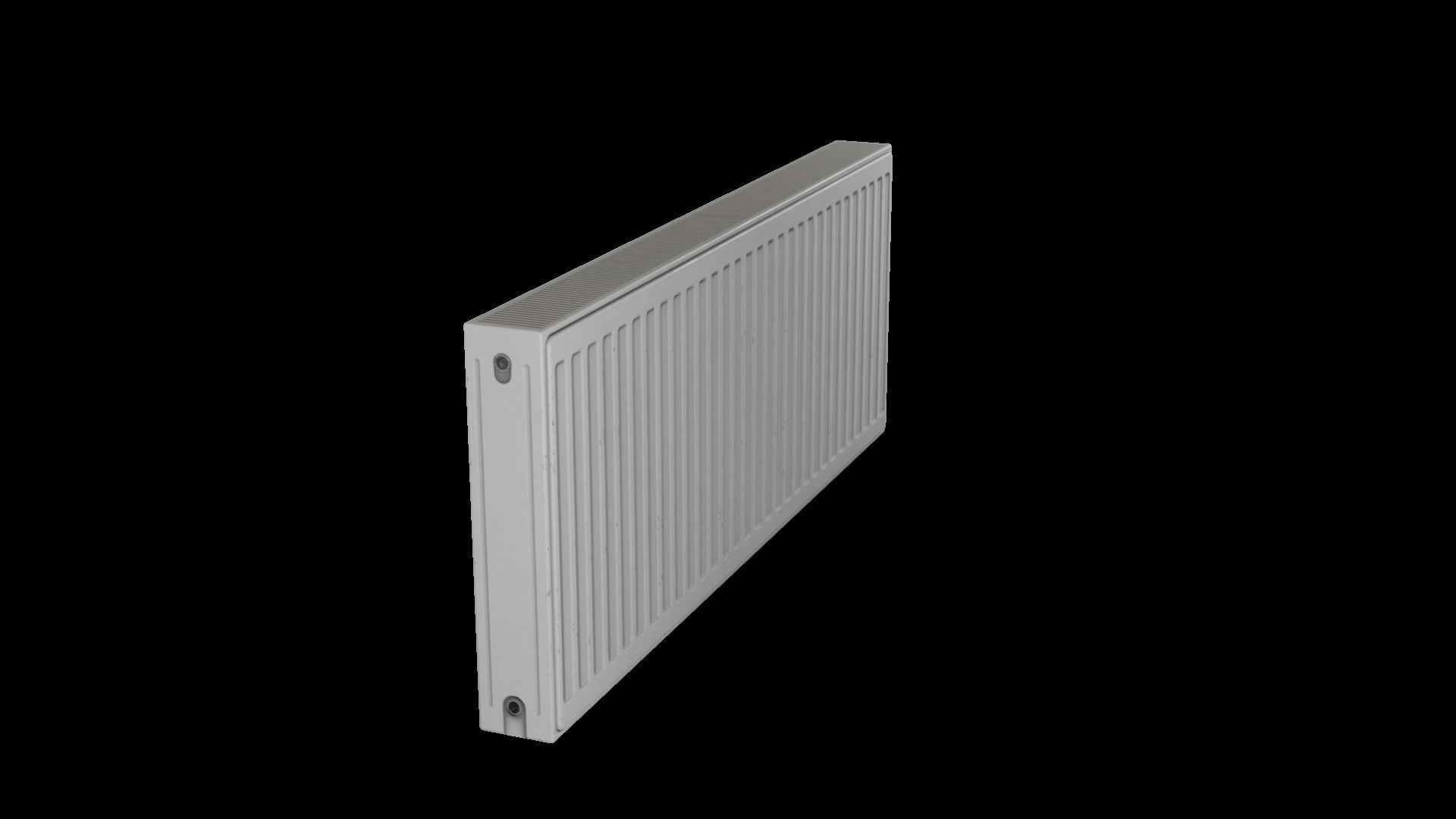 Panel radiator Low-poly 3D model_27