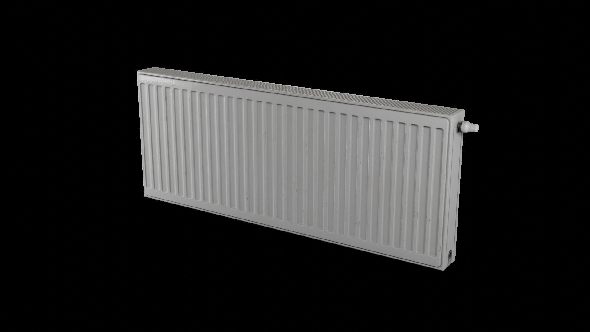 Panel radiator Low-poly 3D model_38