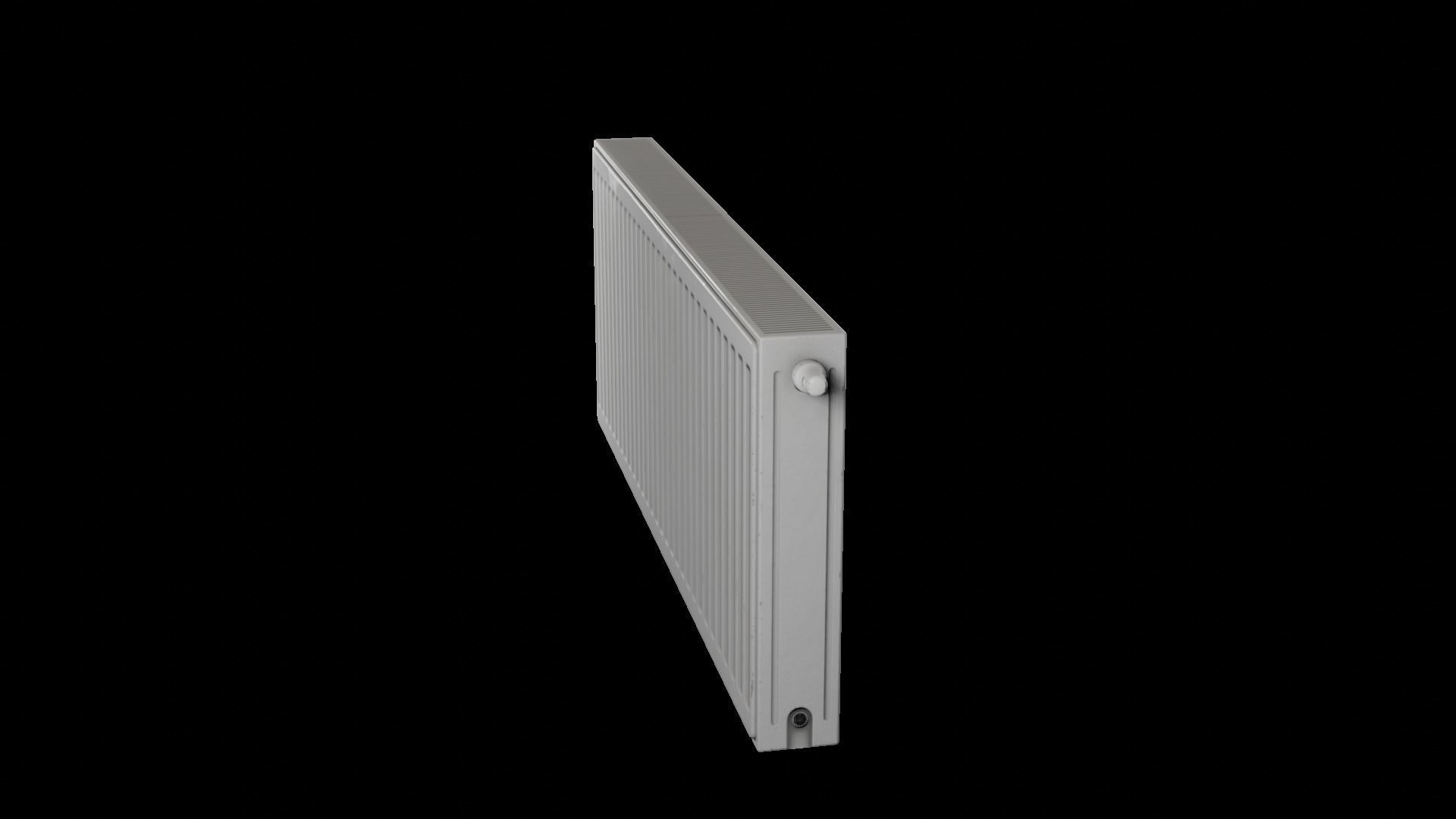 Panel radiator Low-poly 3D model_16