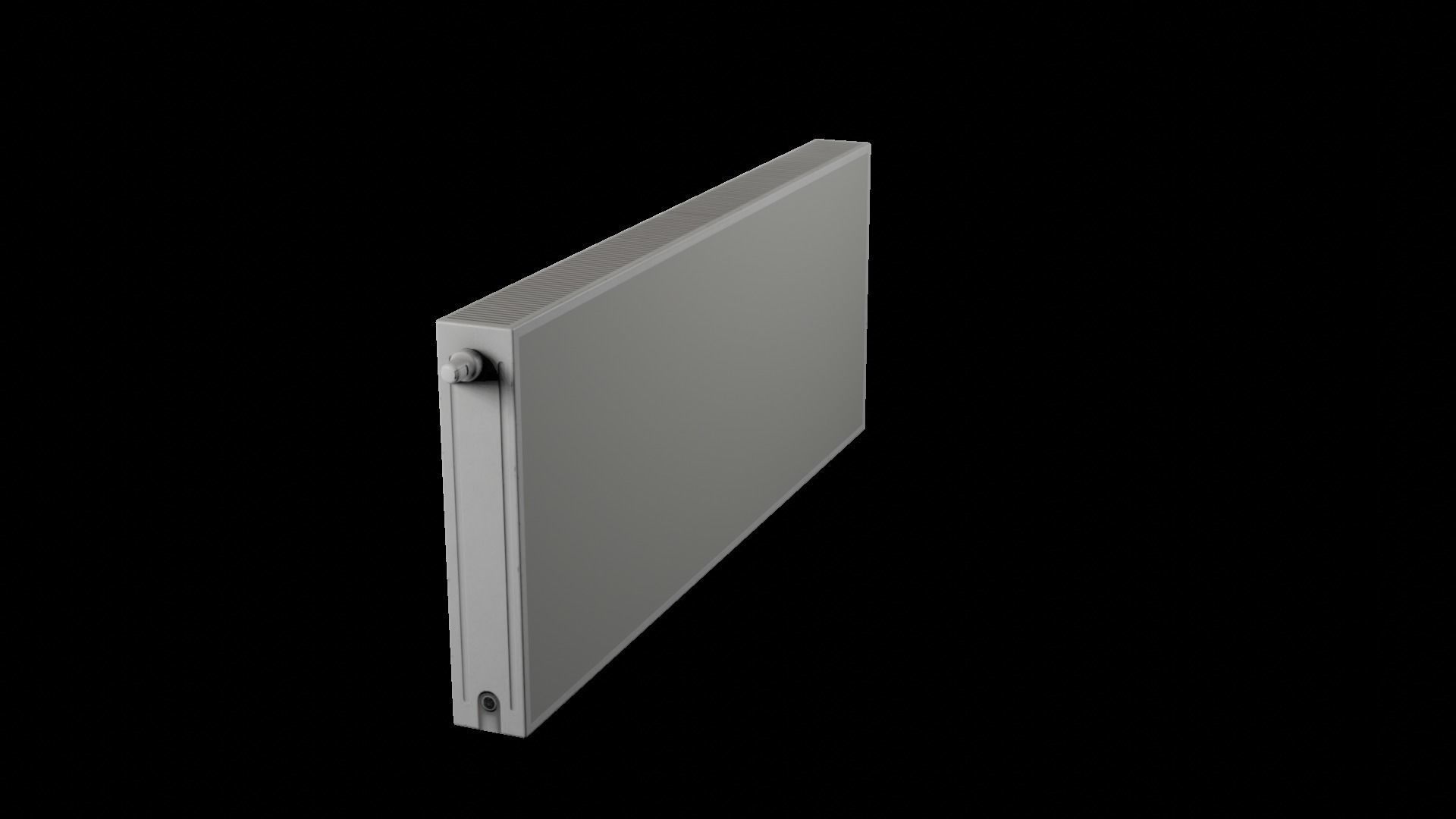 Panel radiator Low-poly 3D model_20