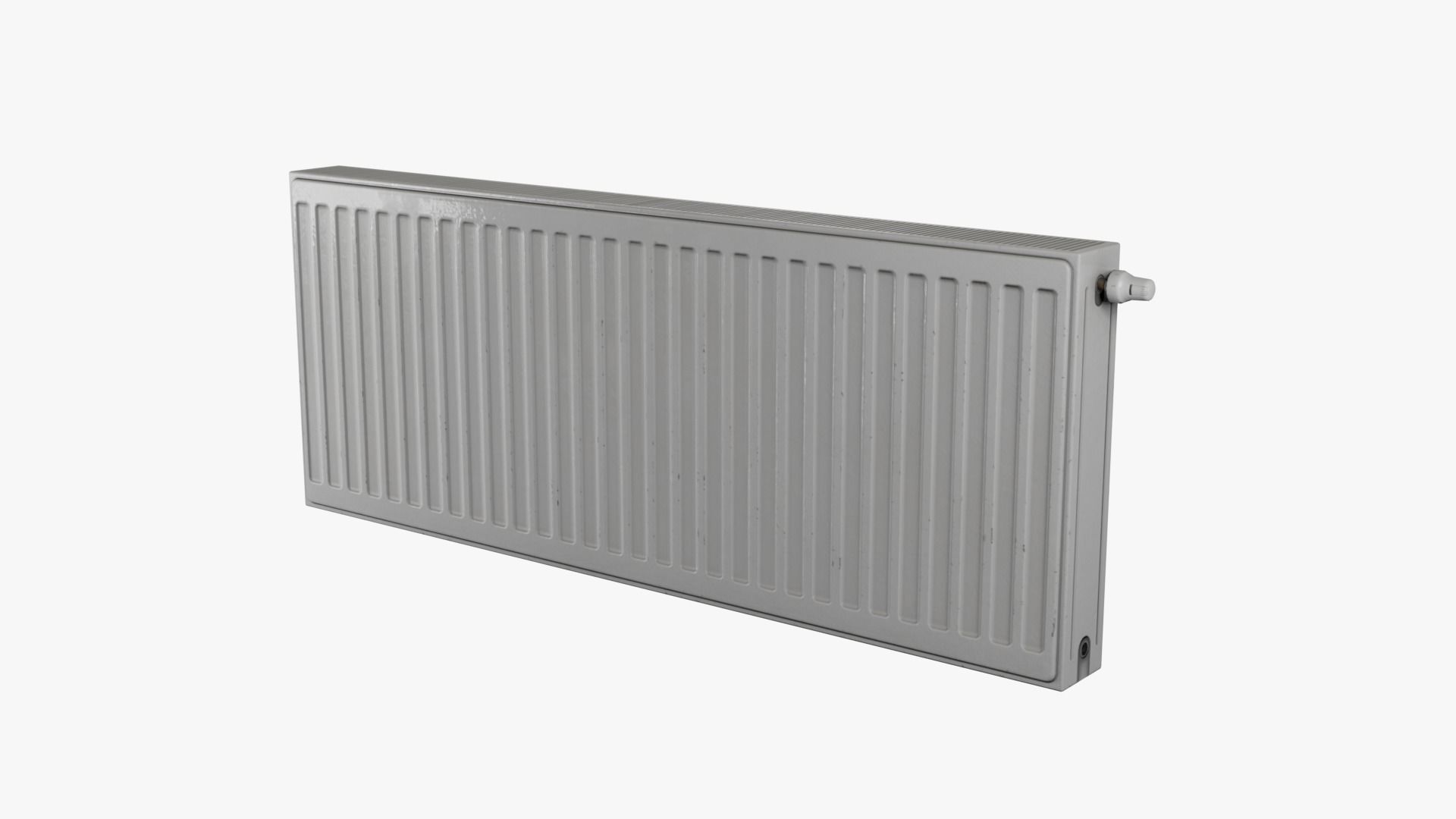 Panel radiator Low-poly 3D model_9