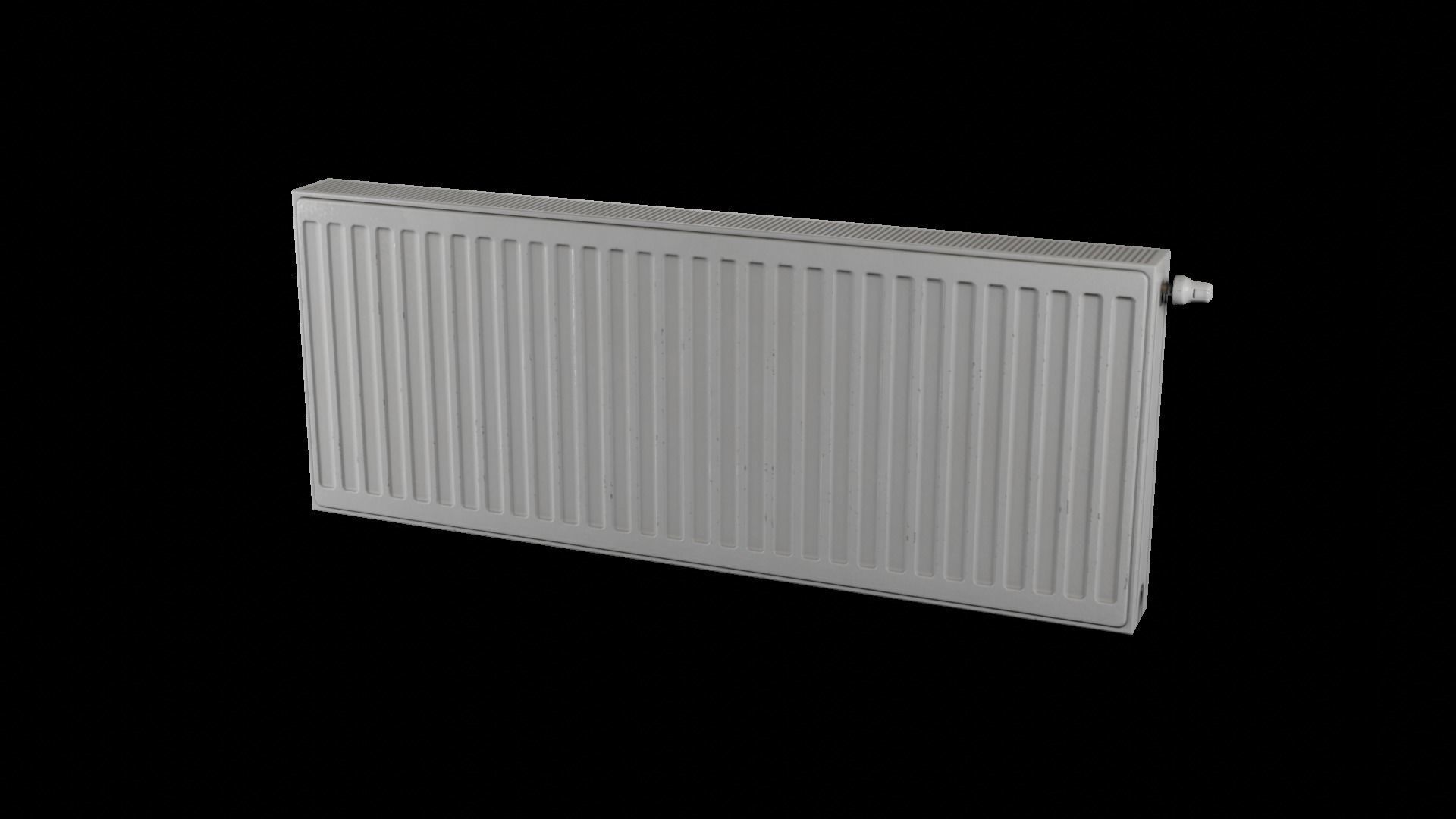 Panel radiator Low-poly 3D model_28