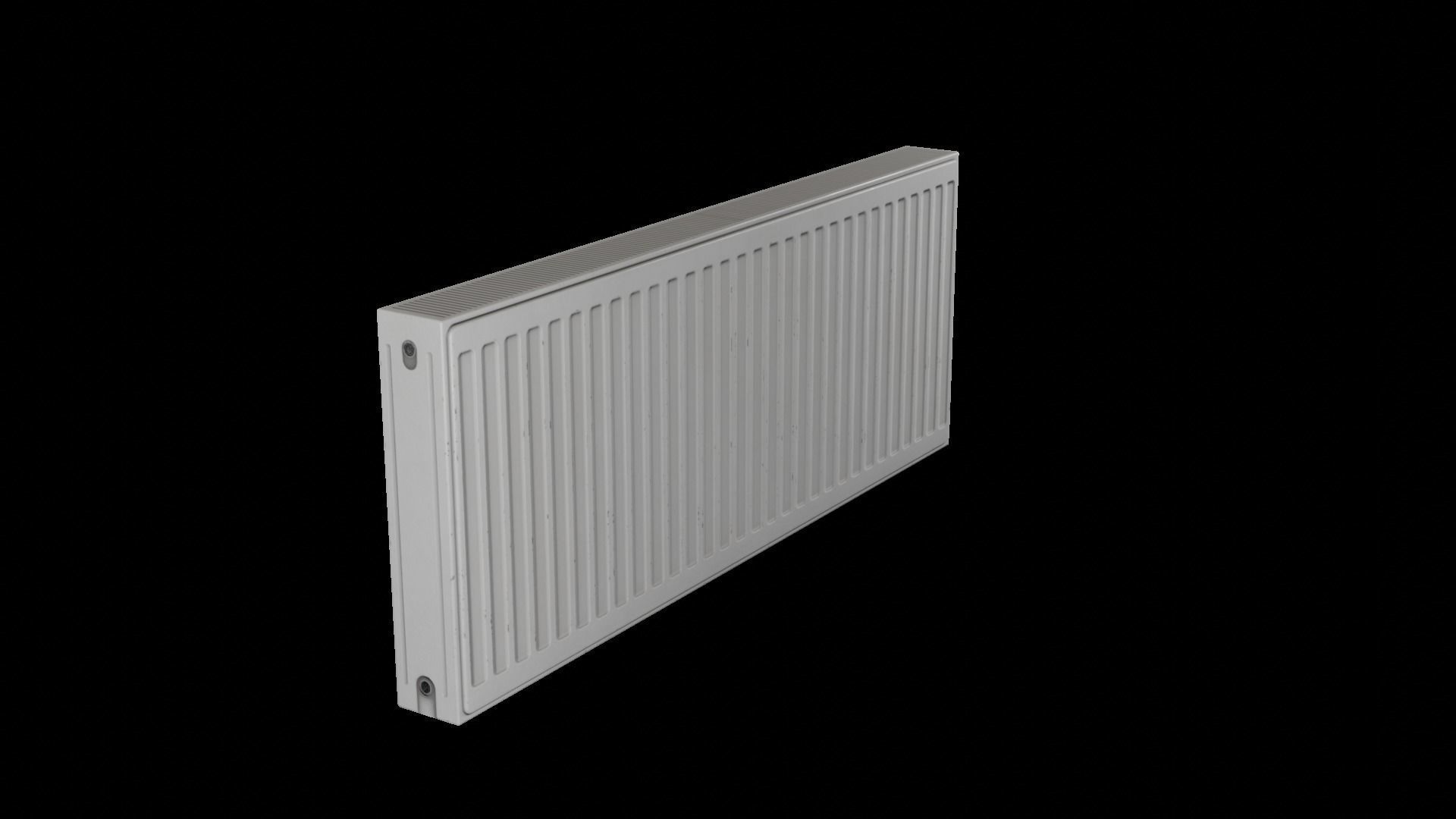 Panel radiator Low-poly 3D model_42