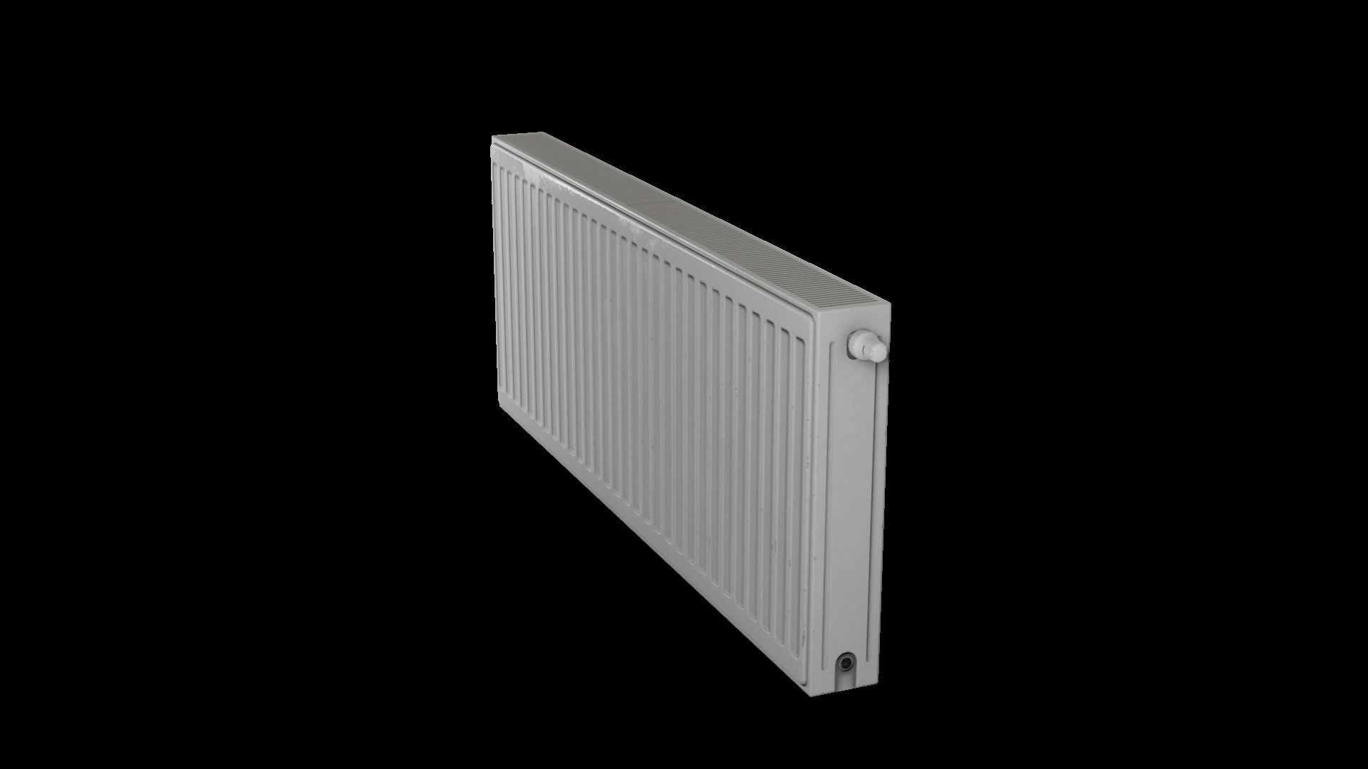 Panel radiator Low-poly 3D model_18