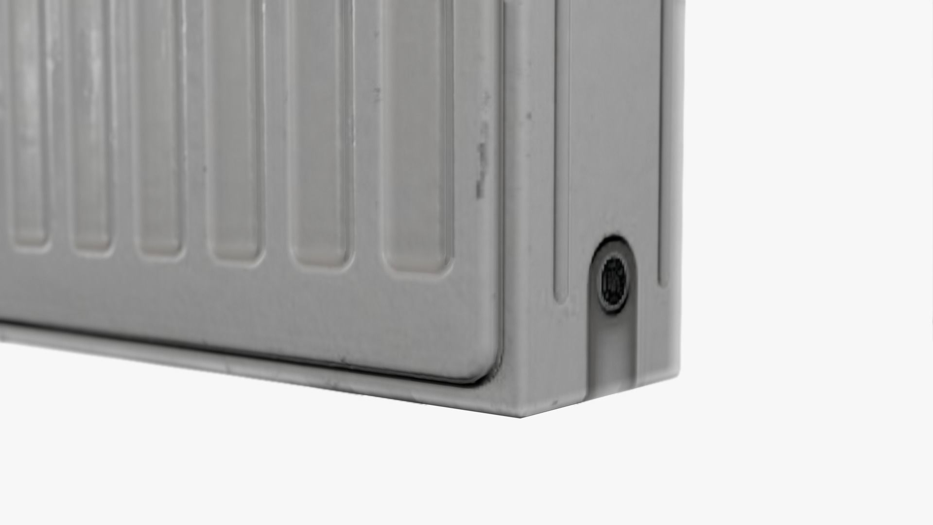 Panel radiator Low-poly 3D model_8