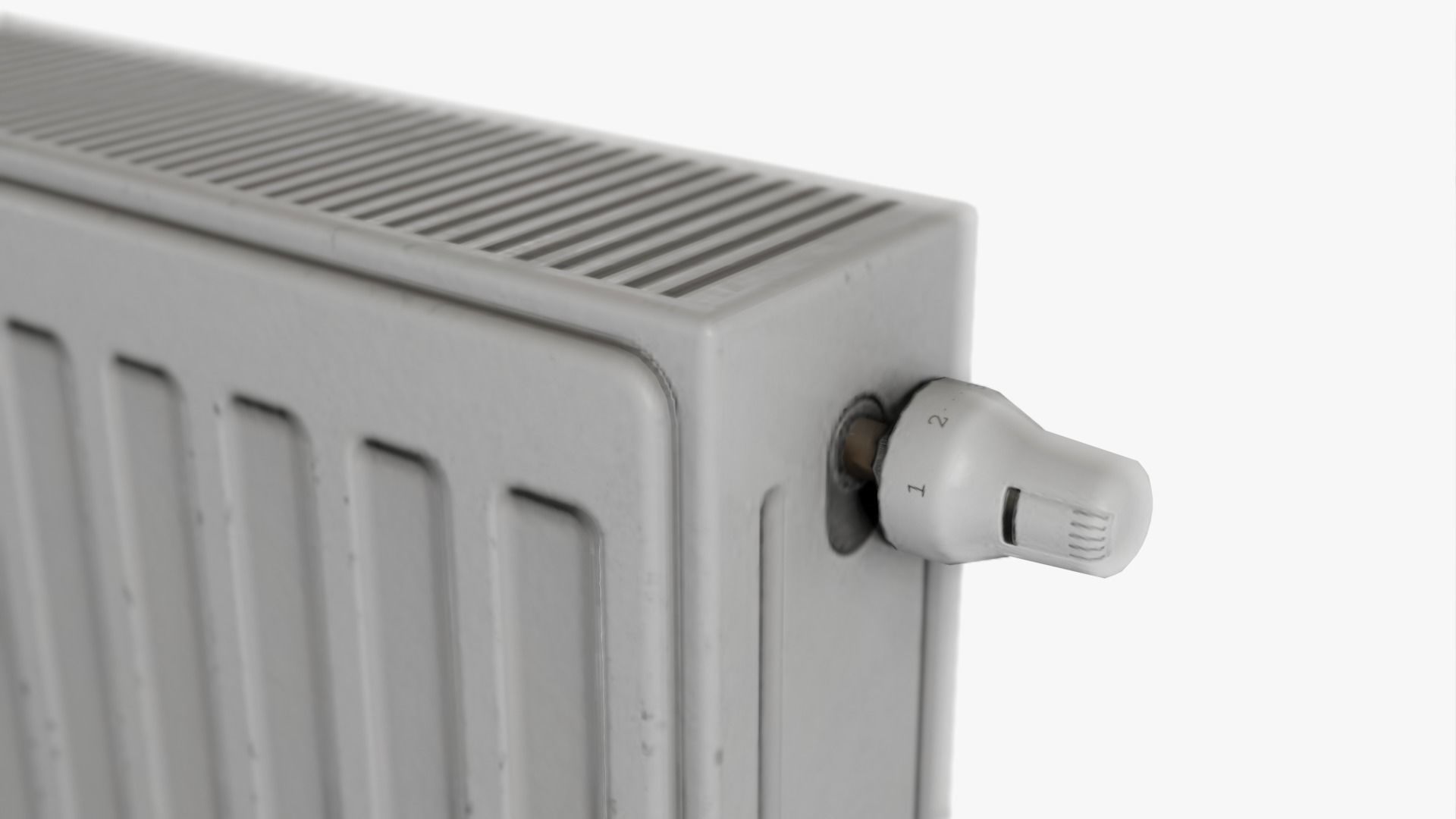 Panel radiator Low-poly 3D model_2