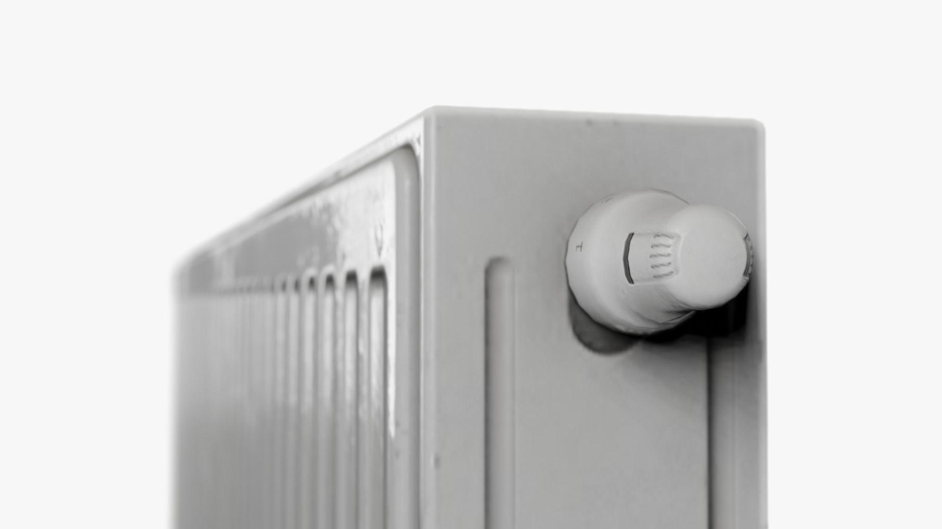 Panel radiator Low-poly 3D model_5