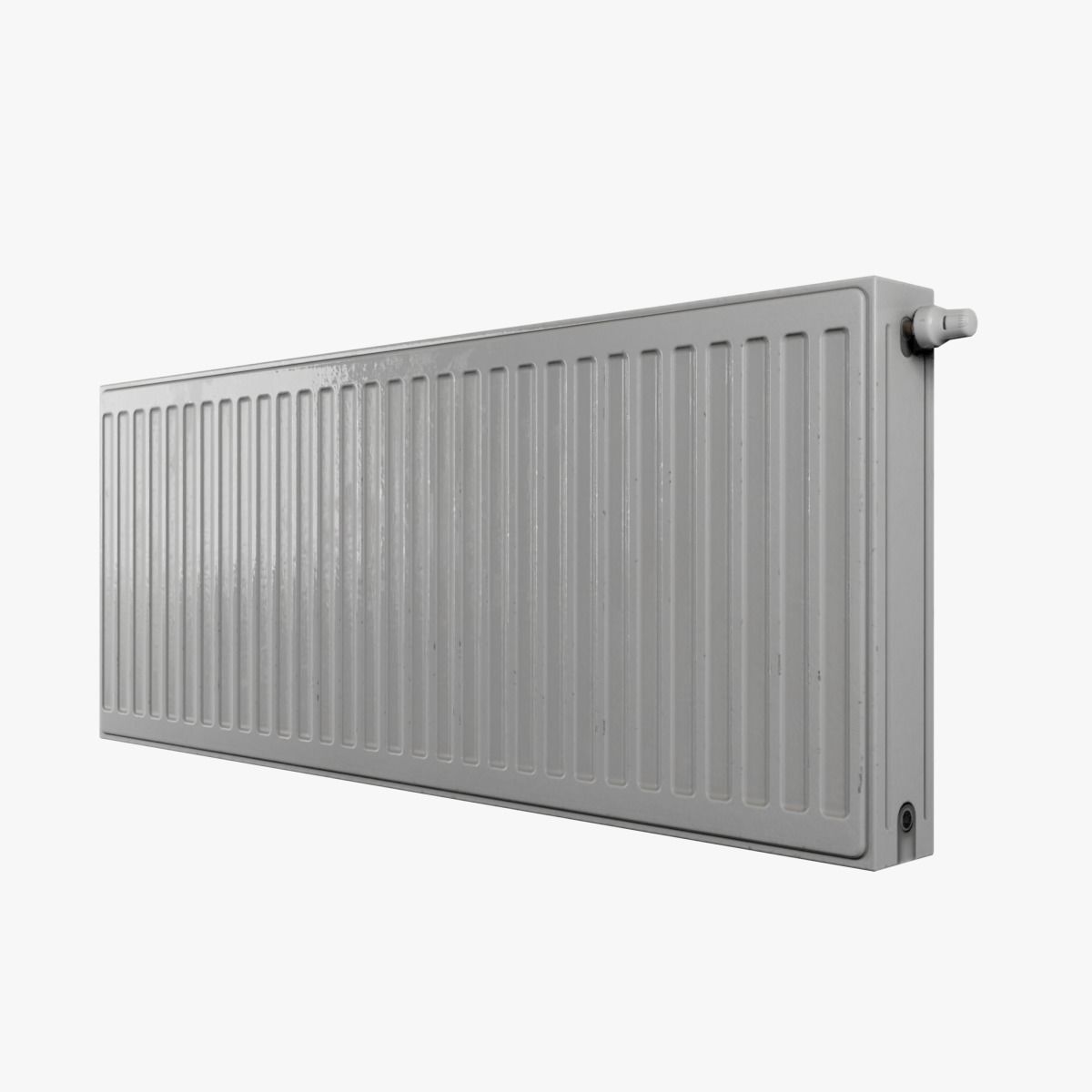 Panel radiator Low-poly 3D model_0