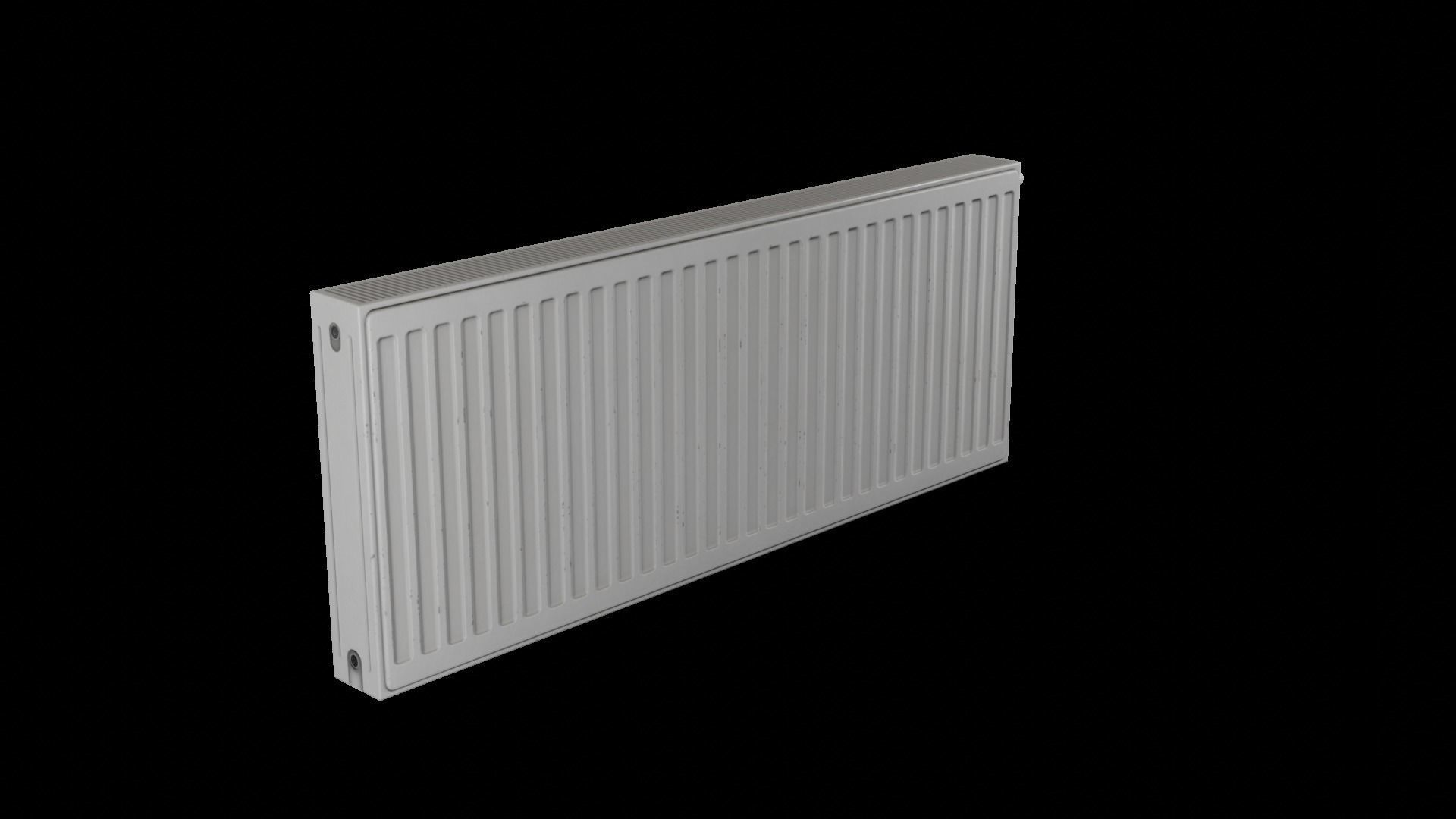 Panel radiator Low-poly 3D model_33