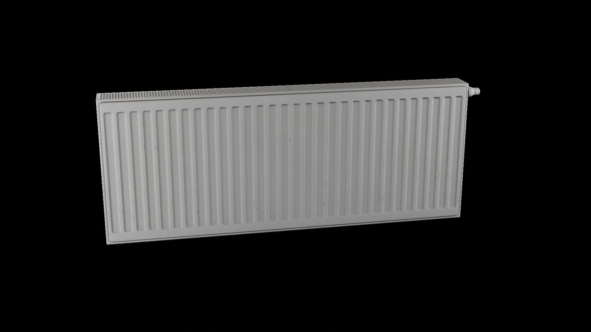 Panel radiator Low-poly 3D model_34
