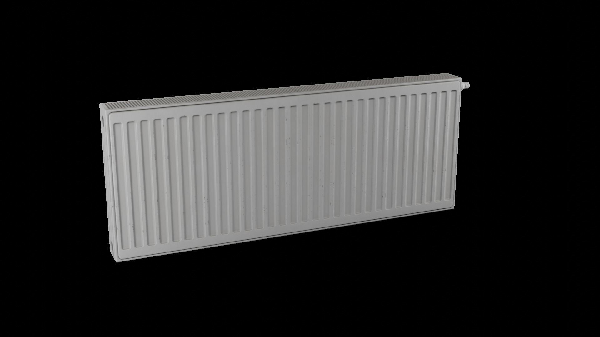 Panel radiator Low-poly 3D model_40
