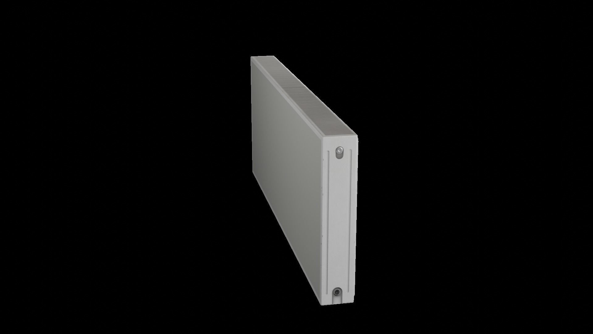 Panel radiator Low-poly 3D model_36