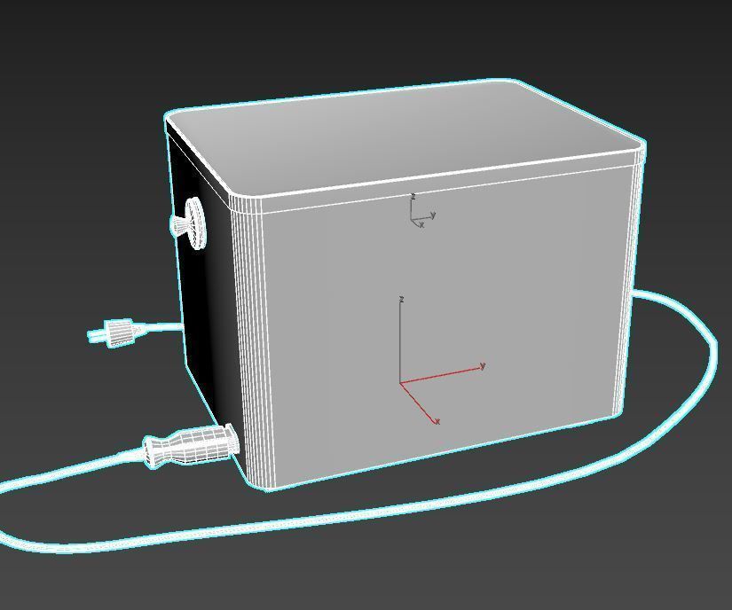 Worn Laboratory Equipment-Incubator- 3D model_8