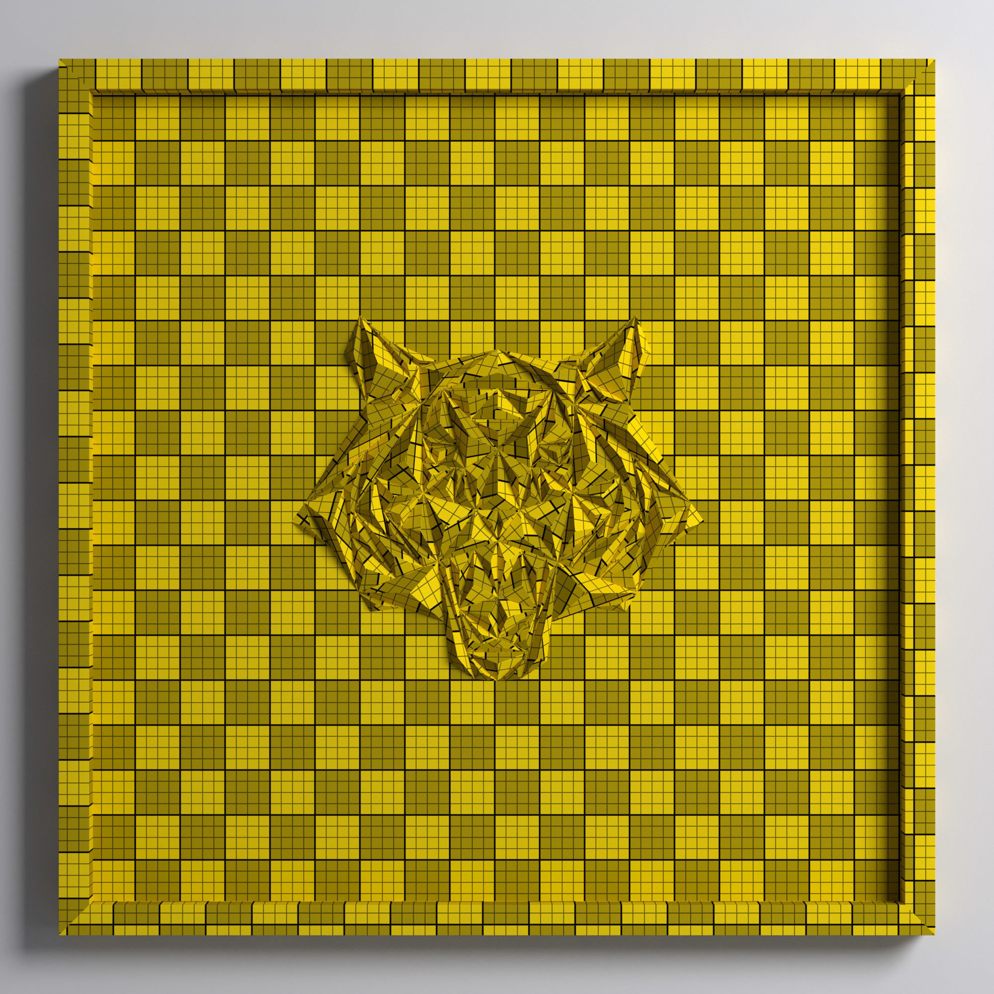 Paper Art Work 02 3D model_7