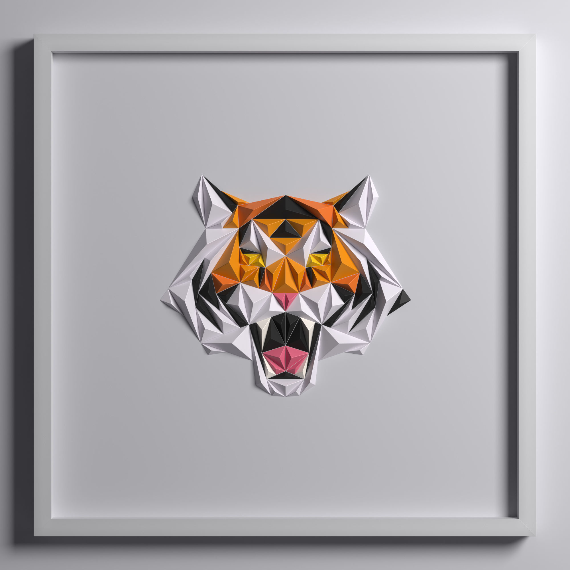 Paper Art Work 02 3D model_2