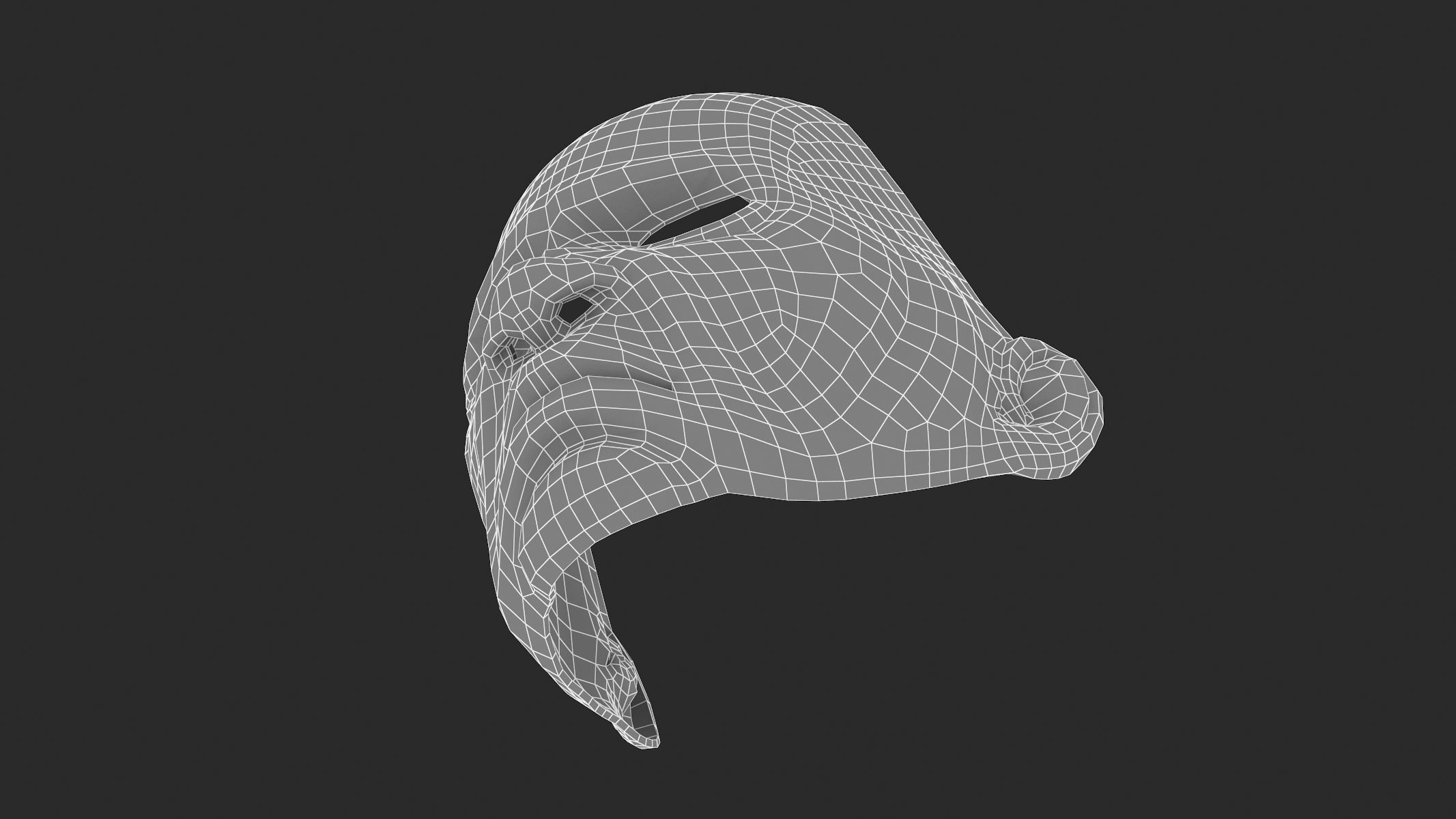 Generic Mask 3D Printing Enable 3D model_10