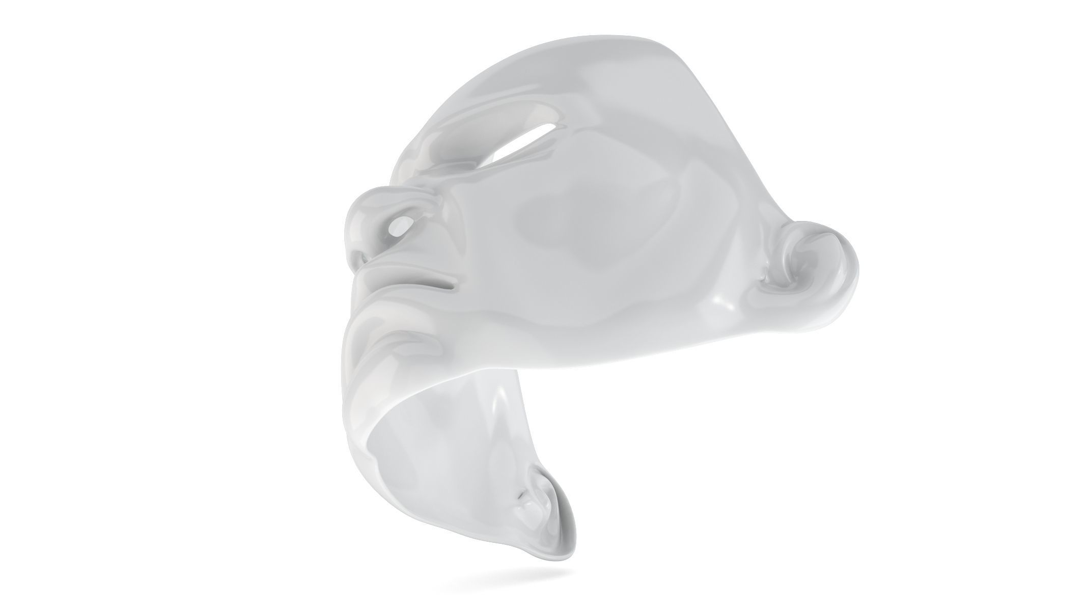 Generic Mask 3D Printing Enable 3D model_4