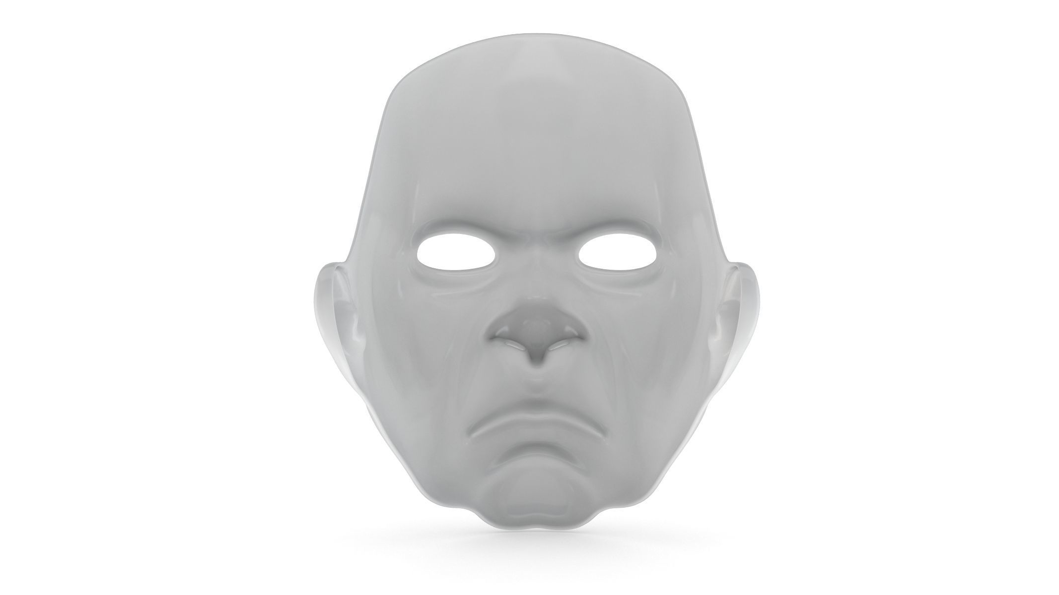 Generic Mask 3D Printing Enable 3D model_5