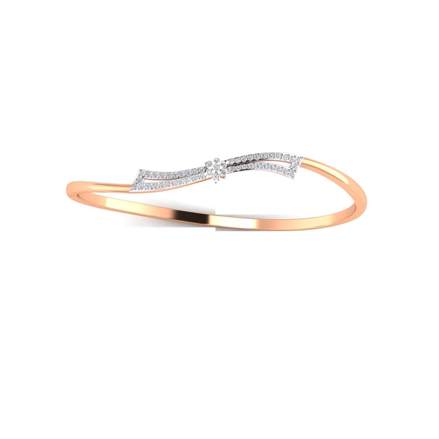 Women bracelet 3dm render detail 3D print model 3D print model_16