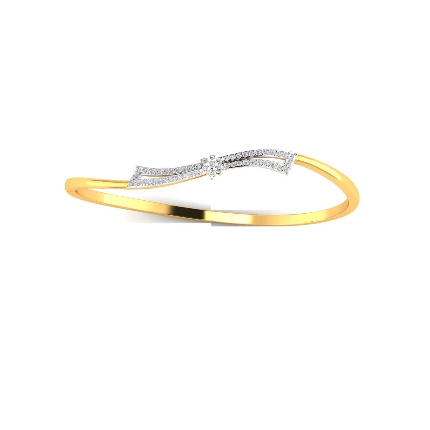 Women bracelet 3dm render detail 3D print model 3D print model_20