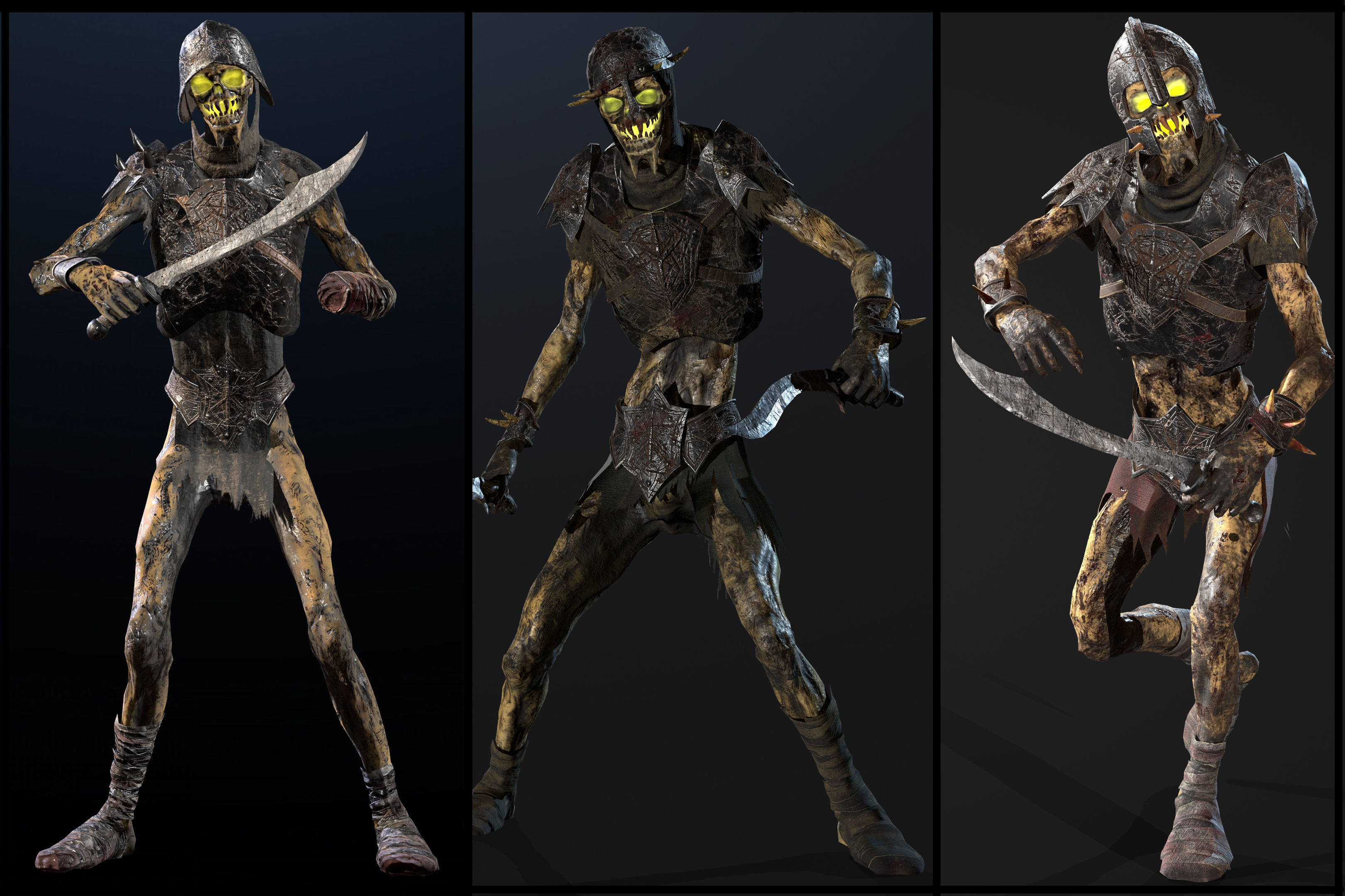 Skeleton Army collection RIGGED _6