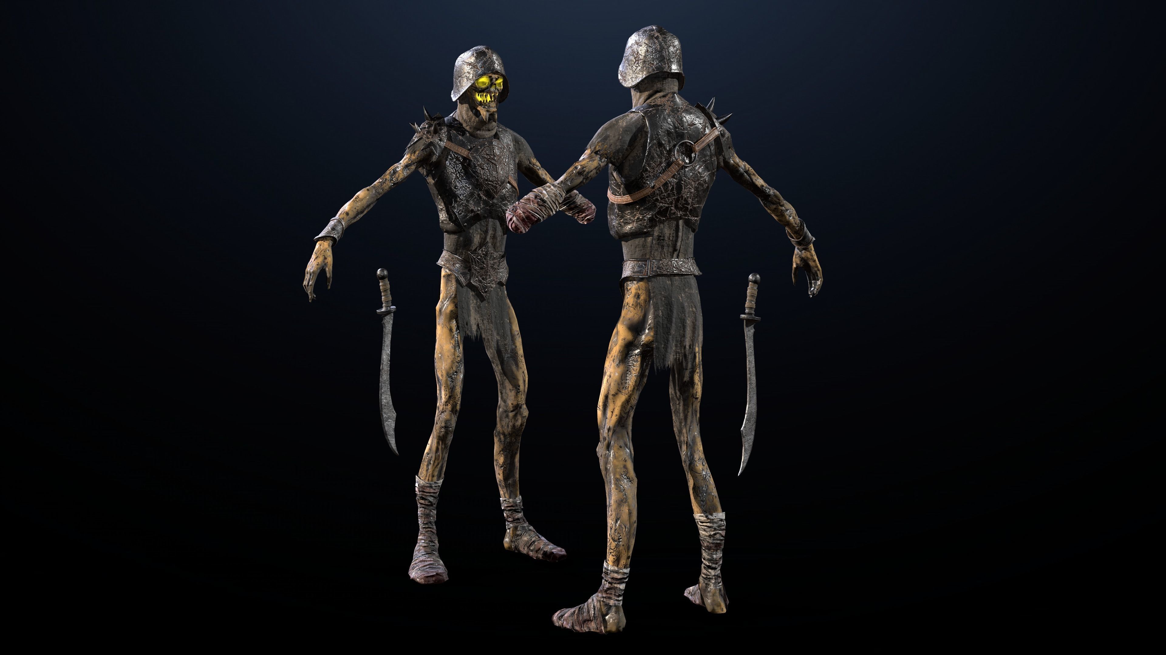 Skeleton Army collection RIGGED _13