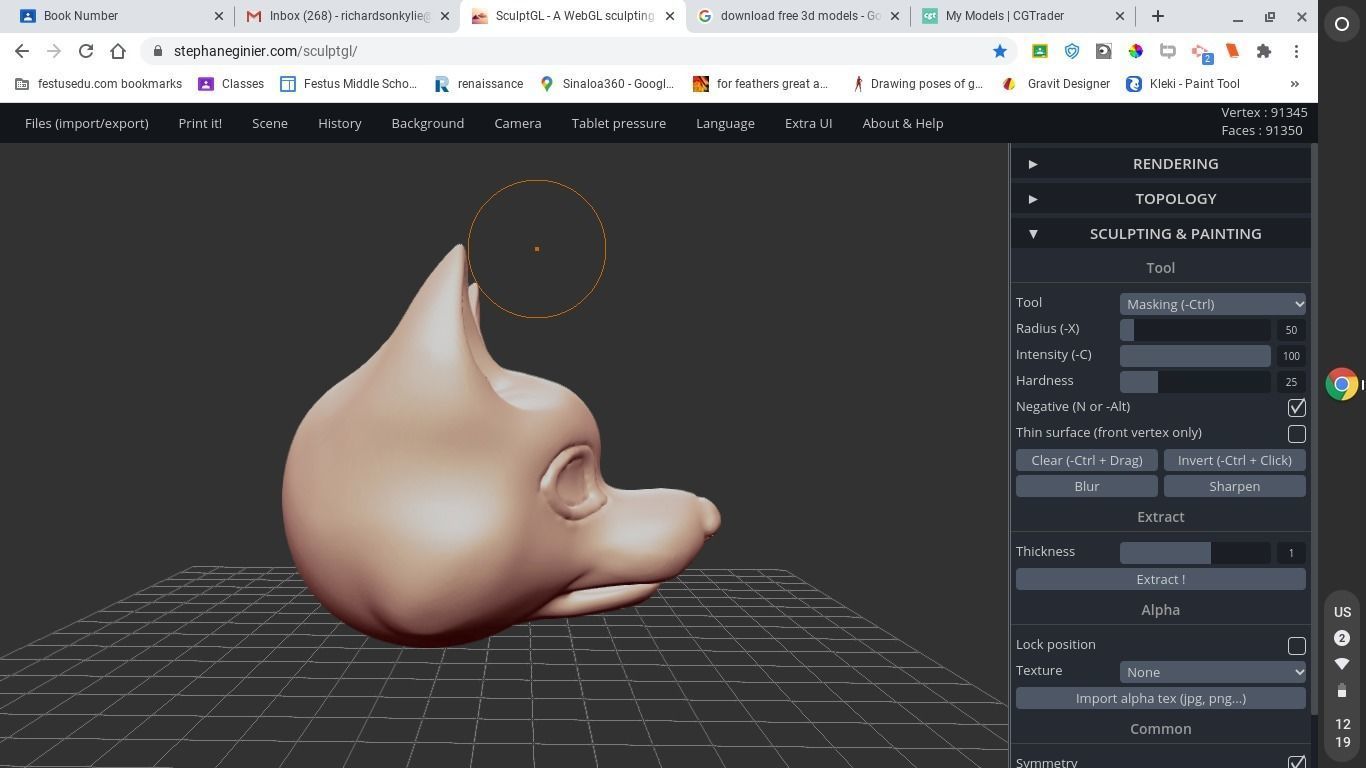 FREE Furry antho wolf  Free 3D model_4