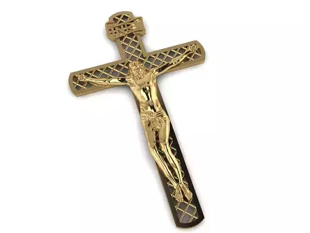 Jesus Christ cross pendant 121