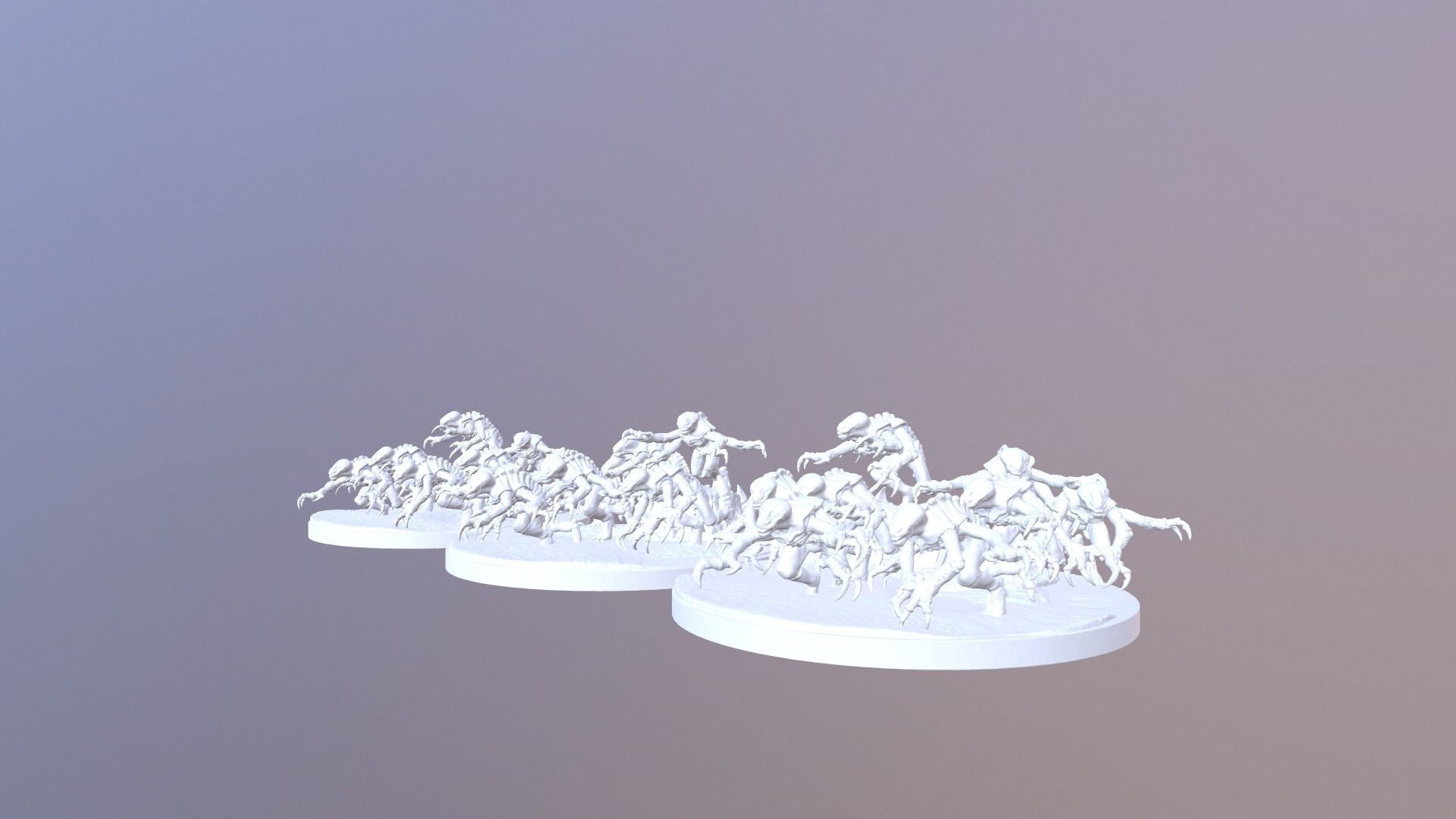 epic hive small diorama collection smaller ones 3D print model_8