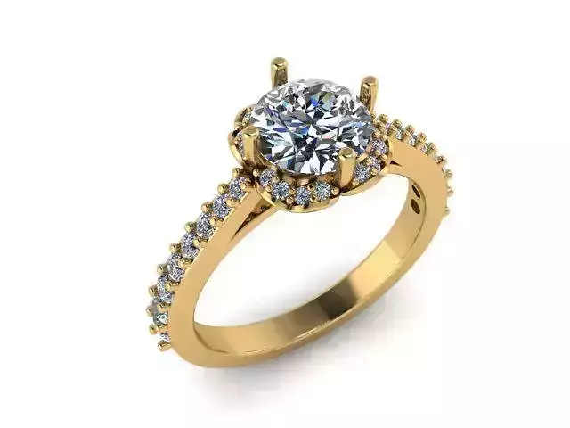 heart diamond ring 107