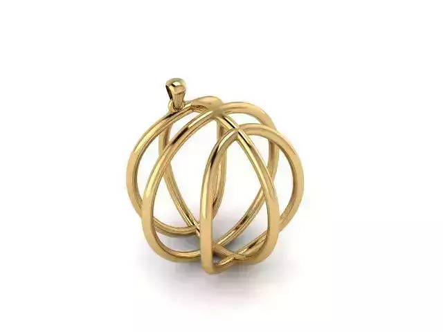 basketball ball pendant 106