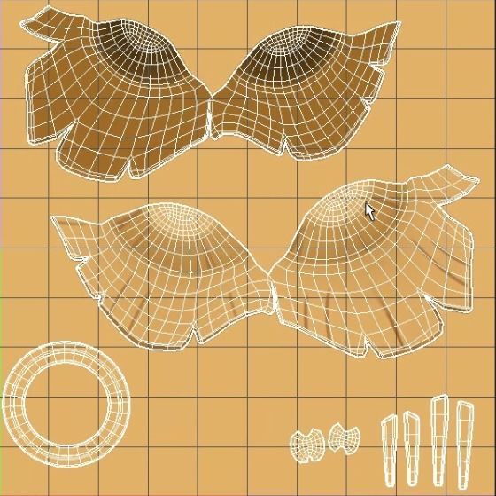 Straw hat 3D model_5