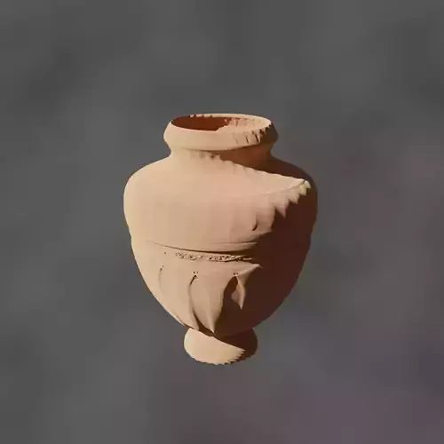High-Poly Roman Amphora