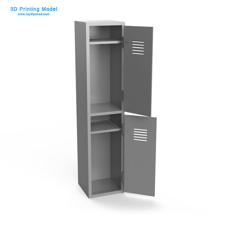 Locker tier lockers 3D print model_8