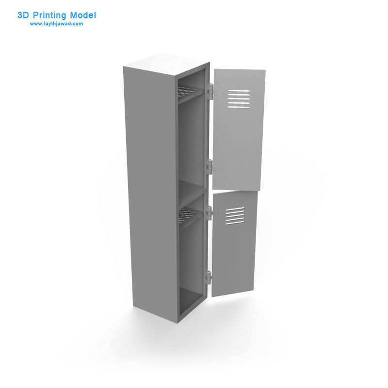 Locker tier lockers 3D print model_5