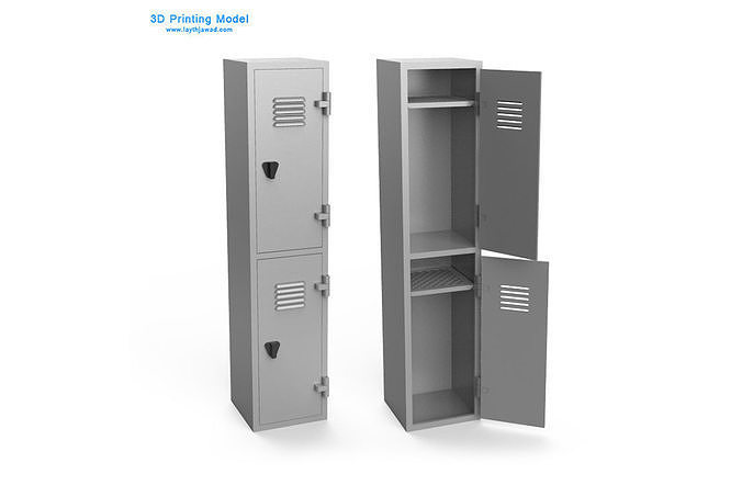 Locker tier lockers 3D print model