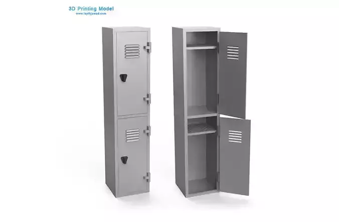 Locker tier lockers 3D print model