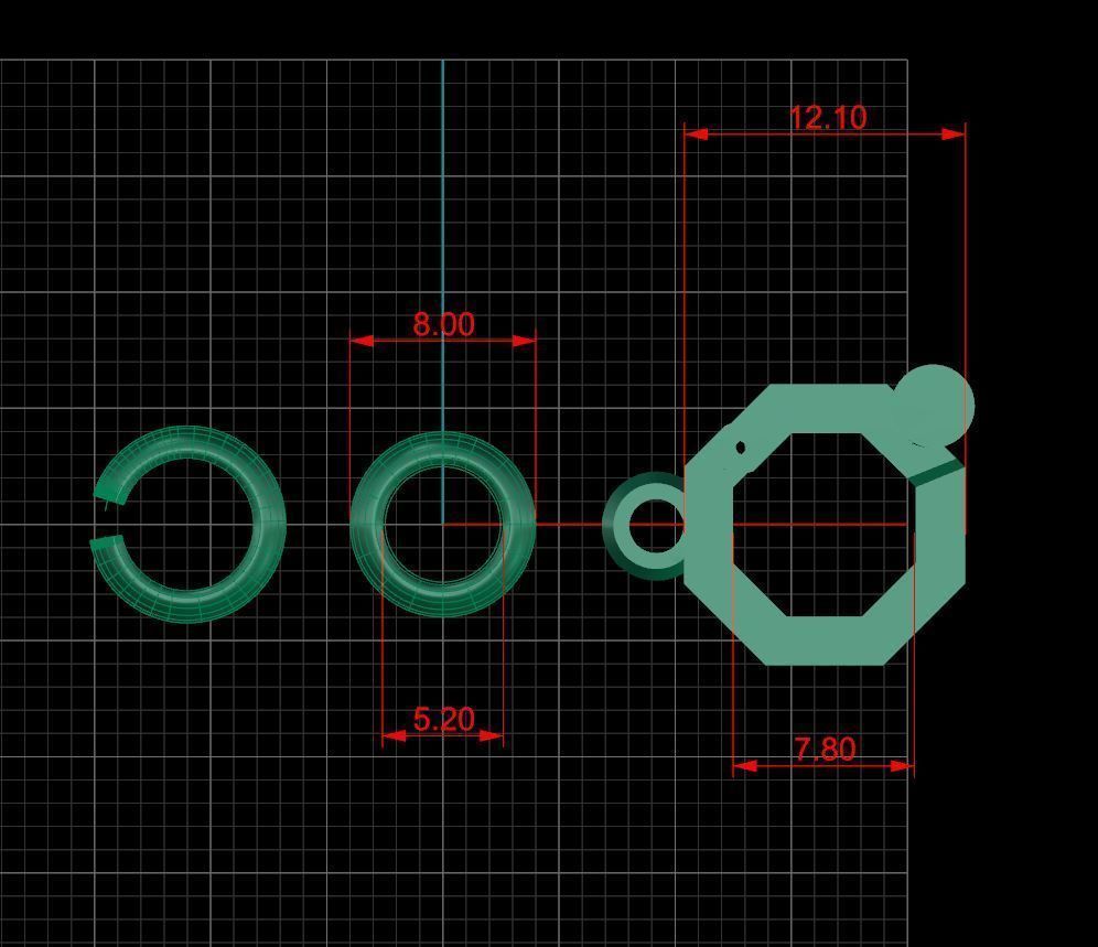 bracelet 0145 3D print model_17