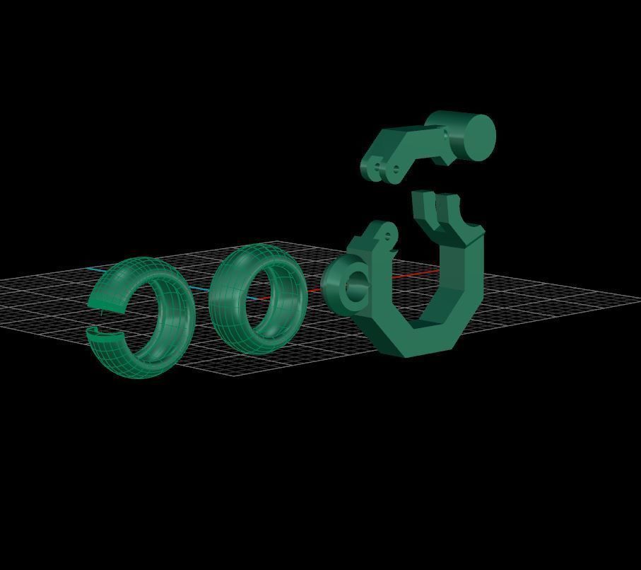 bracelet 0145 3D print model_8