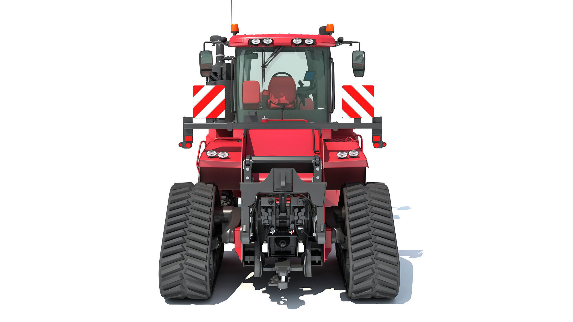 Tracked Articulated Tractor 3D model_5
