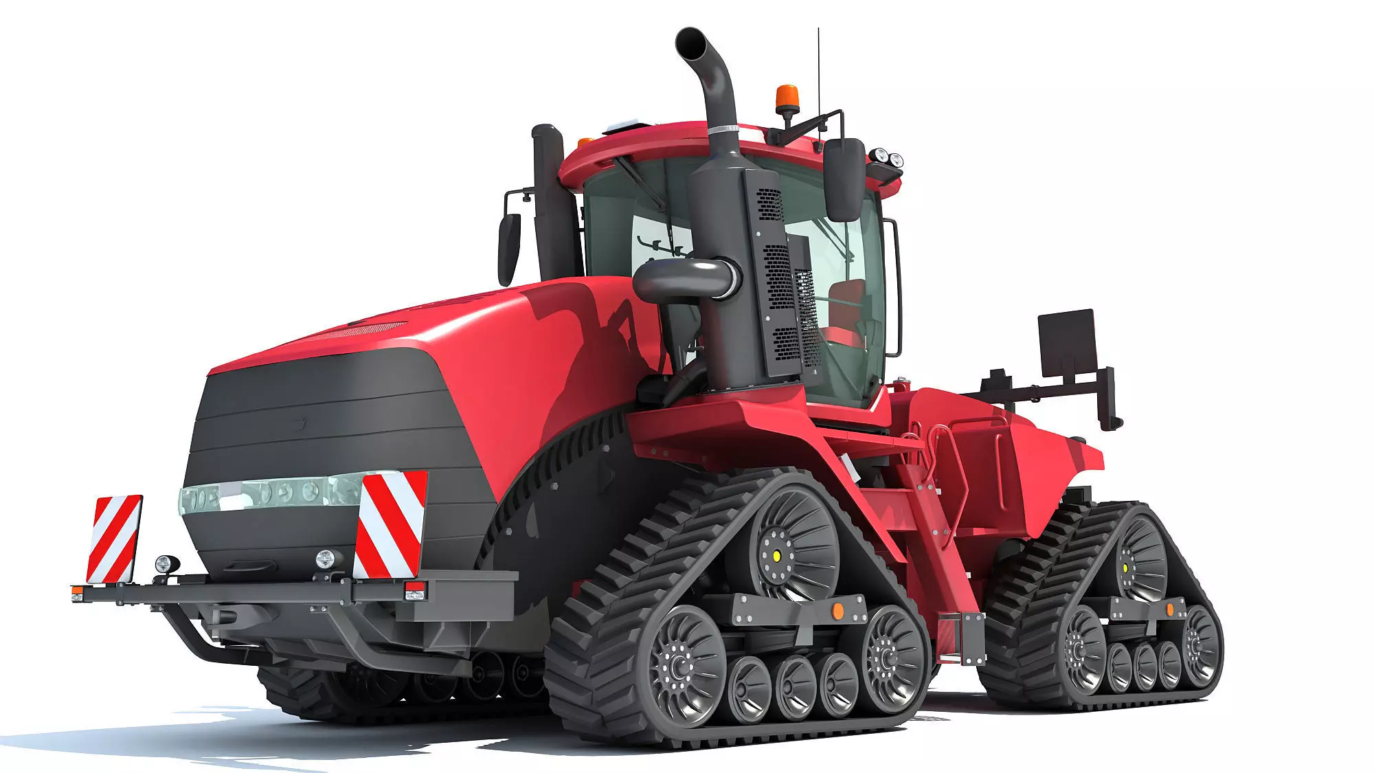 Tracked Articulated Tractor 3D model_0