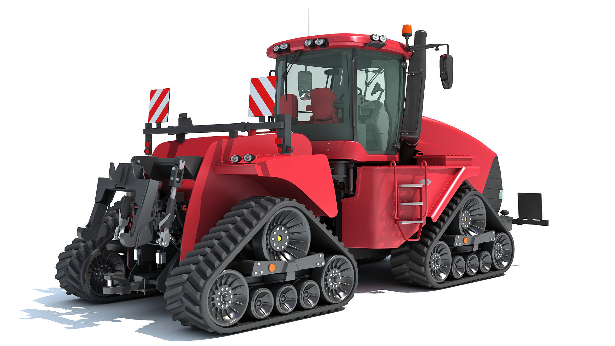 Tracked Articulated Tractor 3D model_6