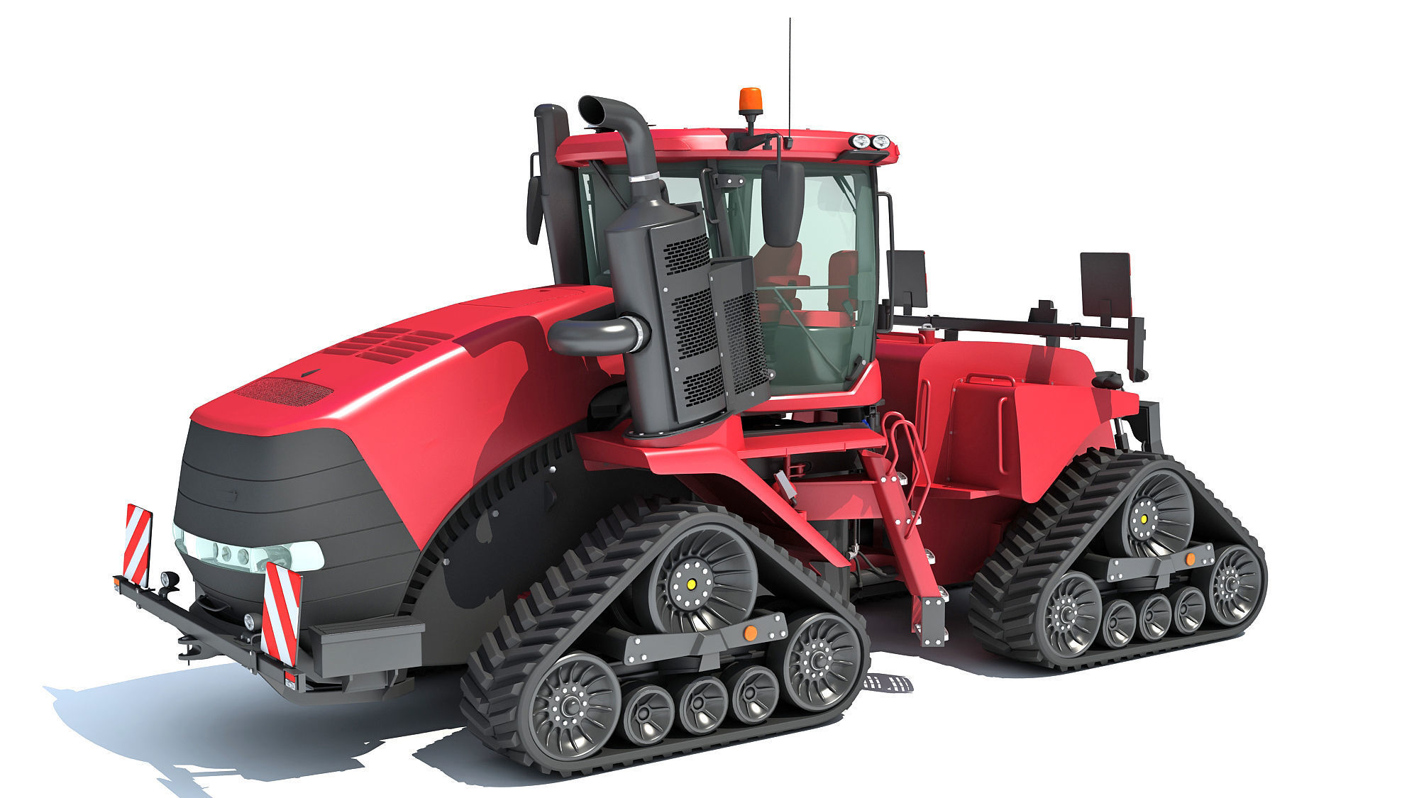 Tracked Articulated Tractor 3D model_1