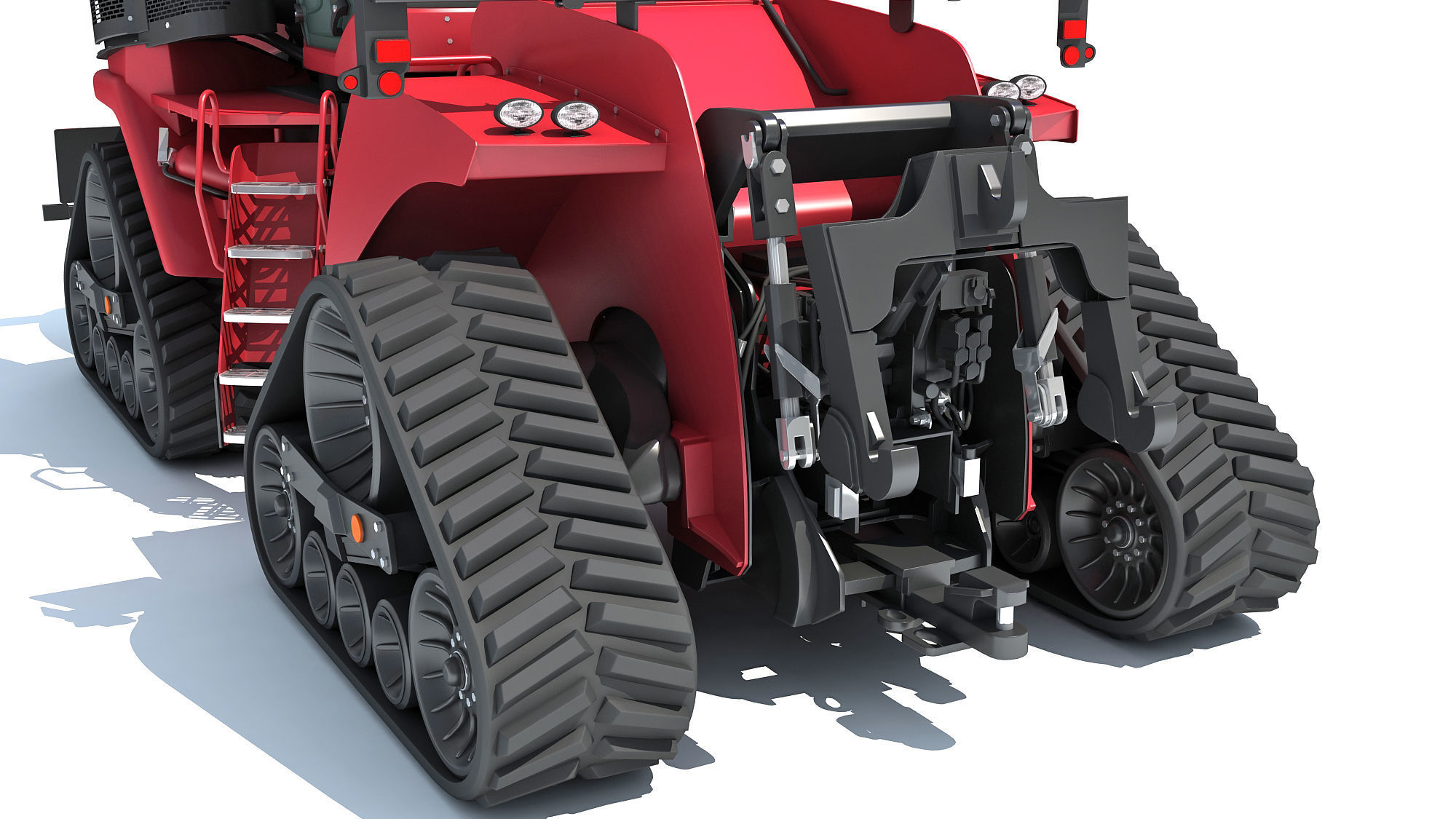 Tracked Articulated Tractor 3D model_15