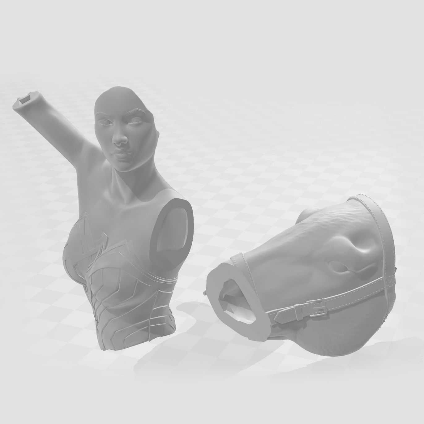 Wonder Woman Diana  World War I 3D print model_9