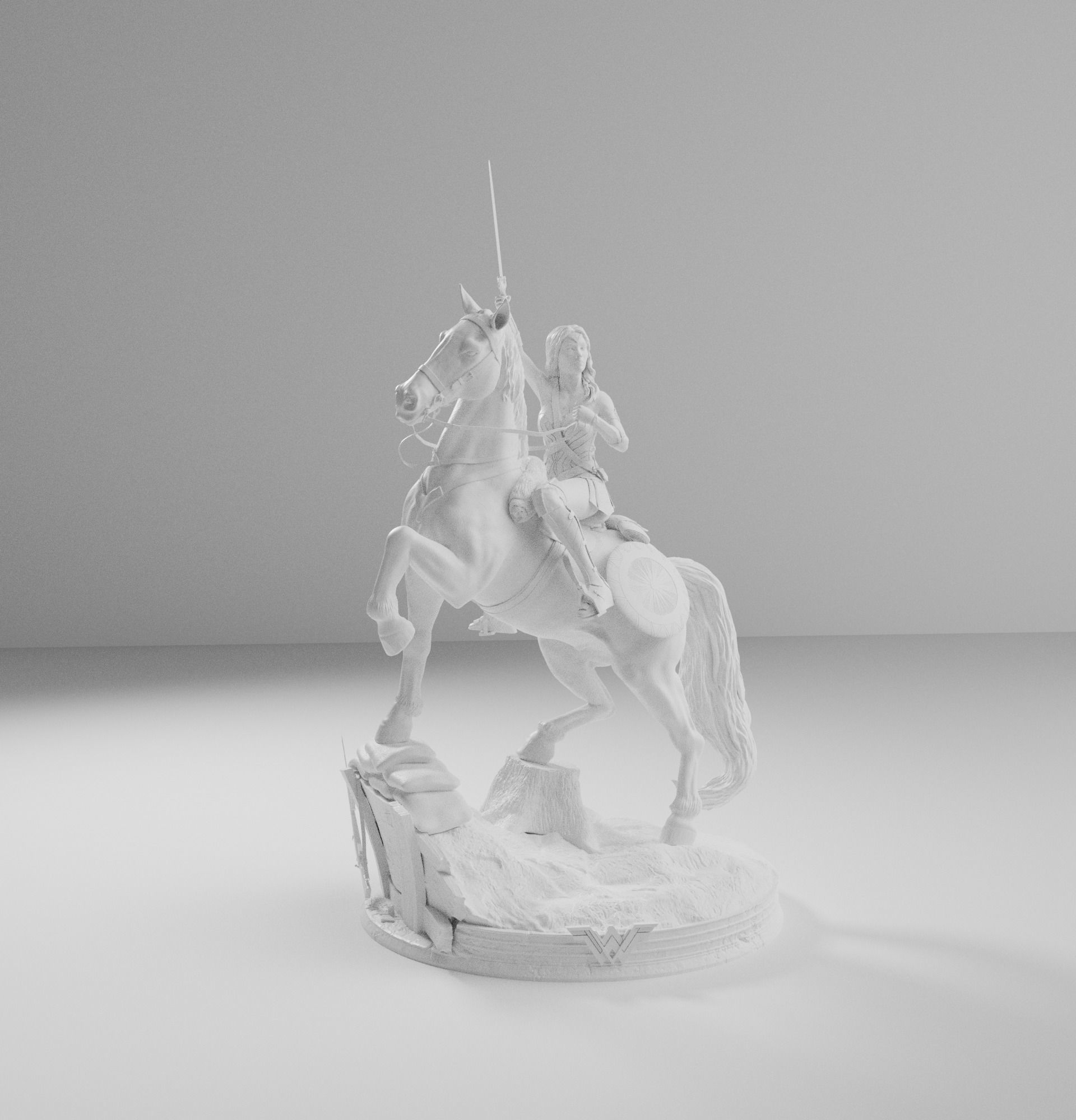 Wonder Woman Diana  World War I 3D print model_14